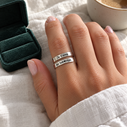 BAGUE JE T'AIME EN TAB♥RNAK