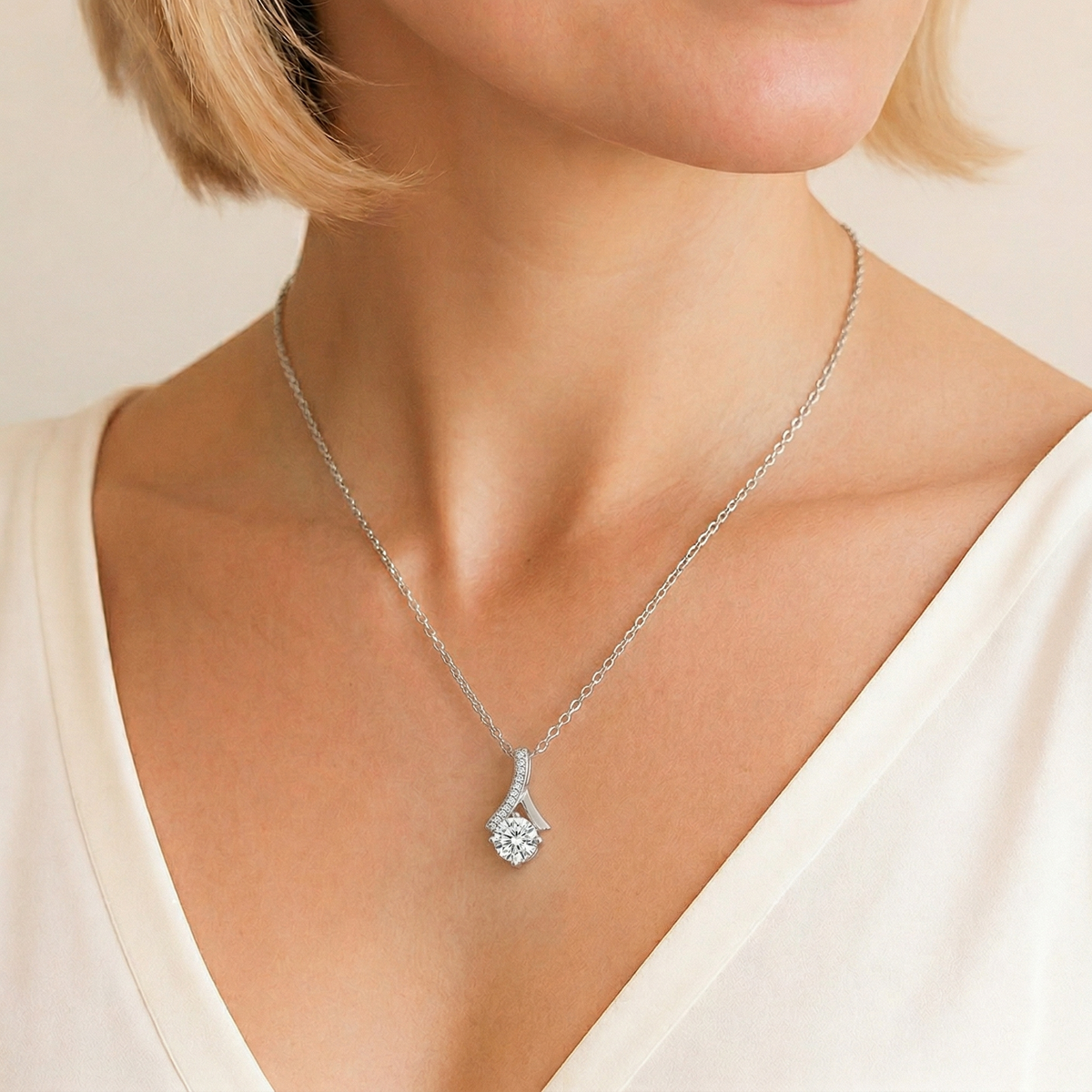 CADEAU DE REMISE DES DIPLÔMES - COLLIER RUBAN POUR ELLE